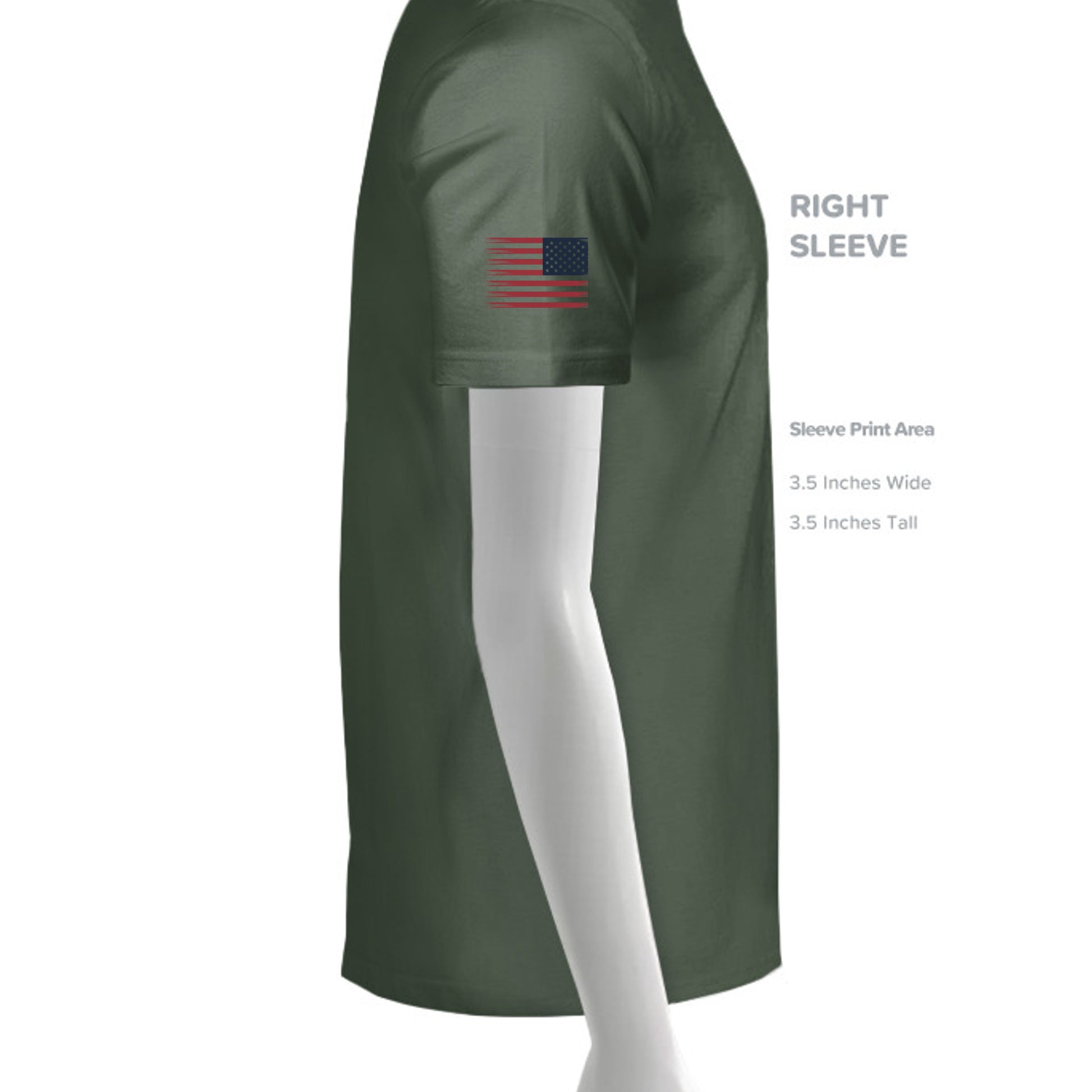 Forest Green - BA5100 - SLEEVE_RIGHT